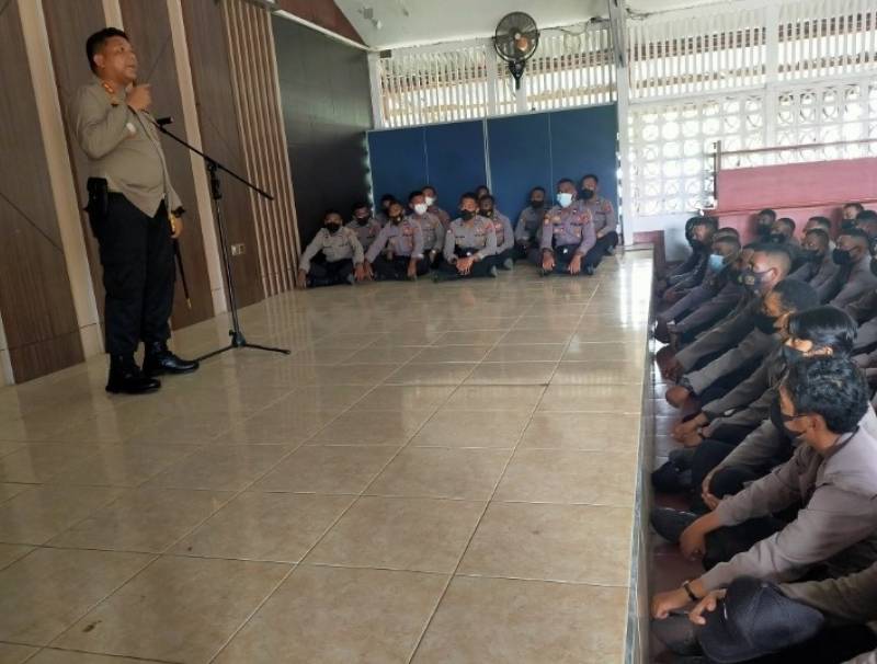 Arahan Kapolres Manokwari
