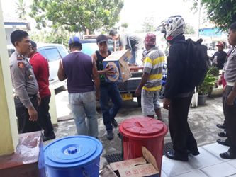 Polsek KSKP Polres Manokwari Berhasil Grebek Pembuat Miras Lokal
